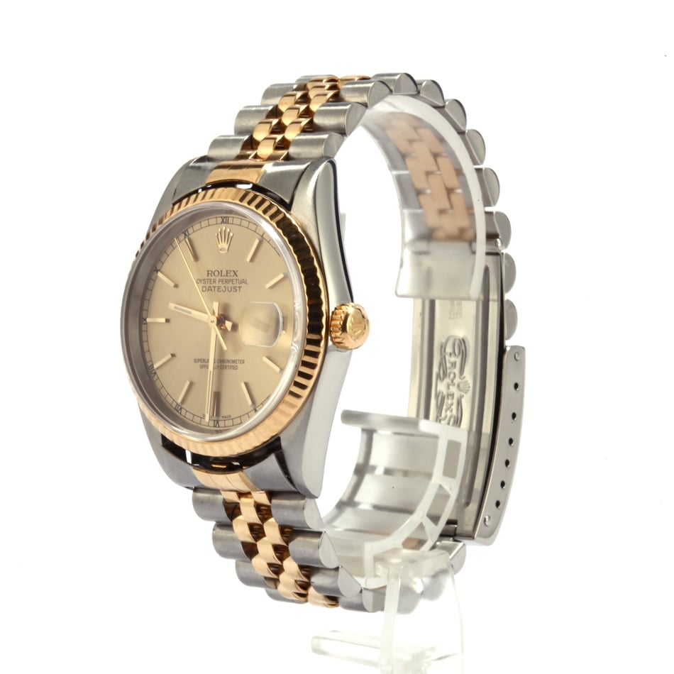 Pre-Owned Rolex Datejust 16233 Fluted Bezel Watch