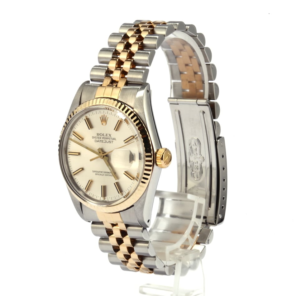 Used Rolex Silver Dial Datejust 16013