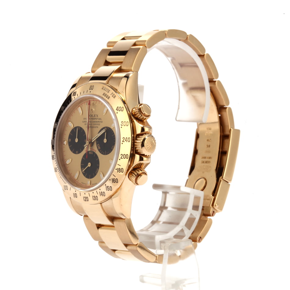 Used Rolex Daytona 116528 Yellow Gold