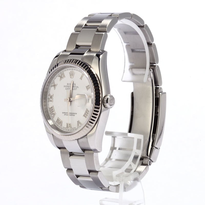 Rolex 116234 White Gold Bezel