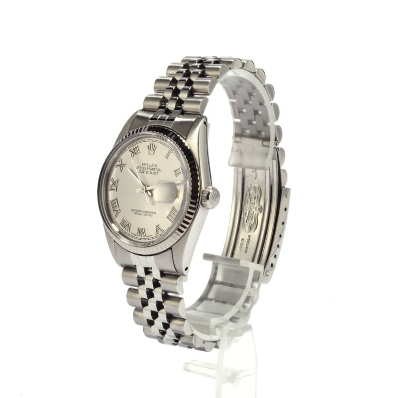 Pre Owned Rolex Datejust 16014 Stainless Steel Jubilee