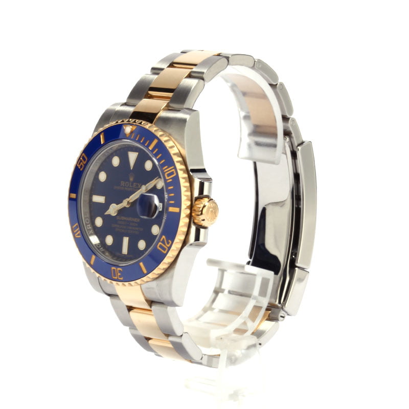 Rolex Submariner Two-Tone 116613 Ceramic Blue