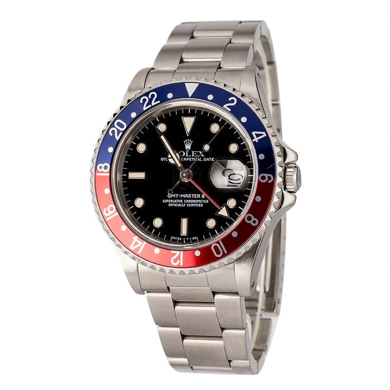 Rolex Red and Blue Pepsi GMT-Master II 16710