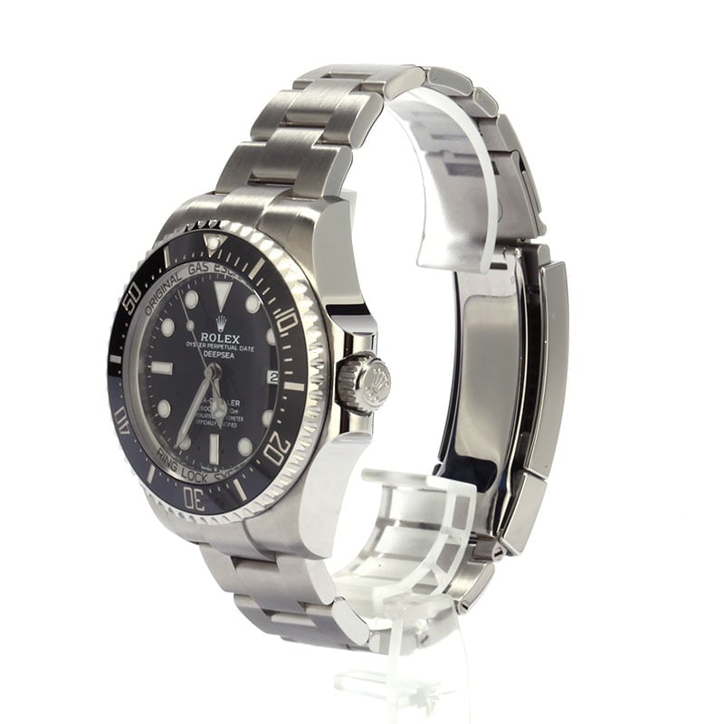 Pre-Owned Rolex DeepSea SeaDweller 126660 Black Dial