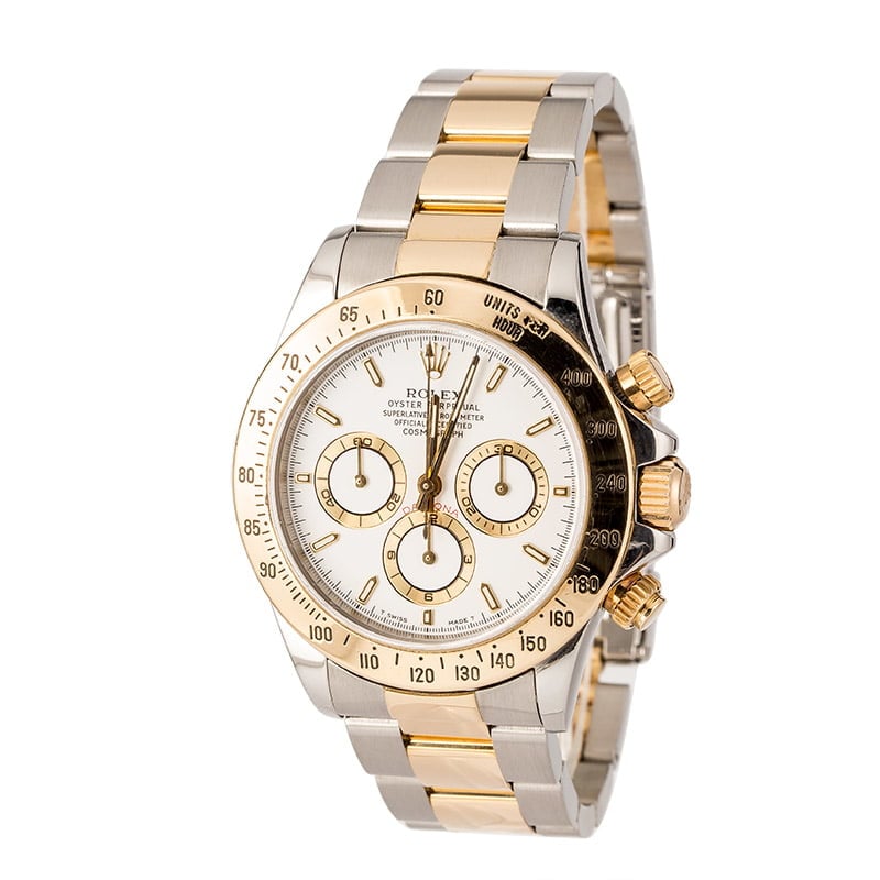 Authentic Rolex Daytona 16523 White Dial