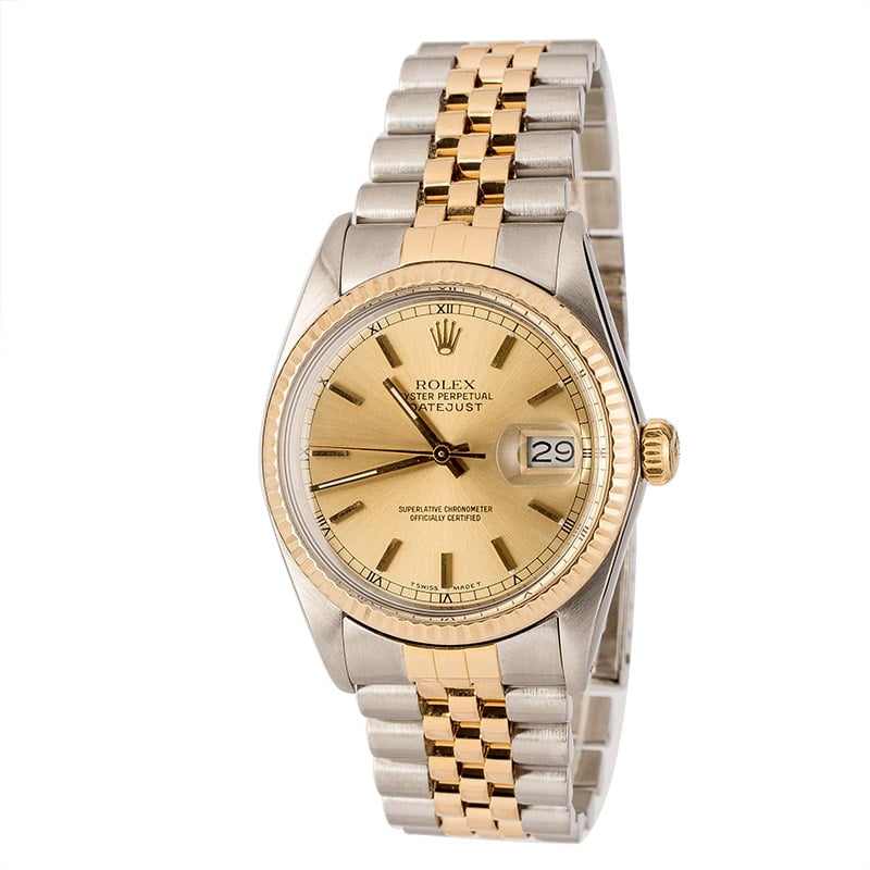 Certified Pre-Owned Rolex Datejust 16013