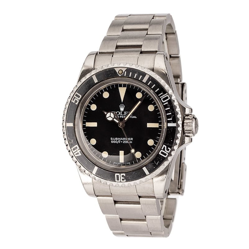 Vintage Rolex Submariner 5513 Steel