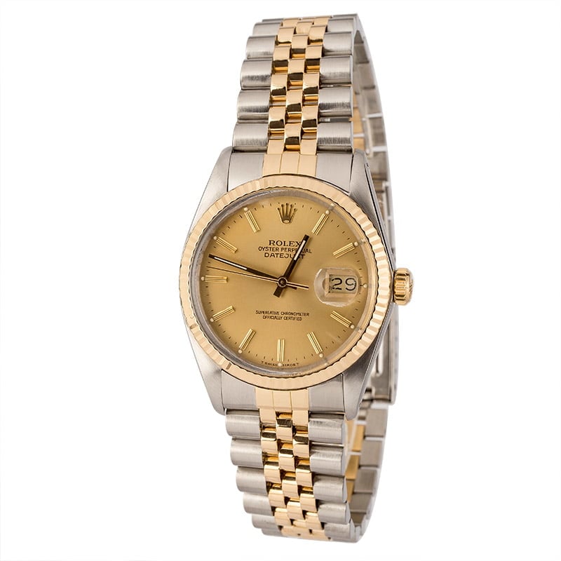 Datejust Rolex 16013 Steel & Gold Jubilee