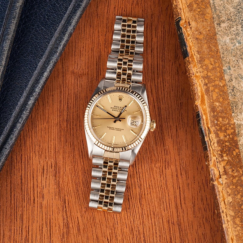 Datejust Rolex 16013 Steel & Gold Jubilee