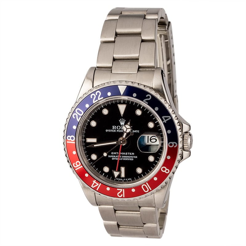 Rolex GMT-Master 'Pepsi' 16700 Steel Oyster