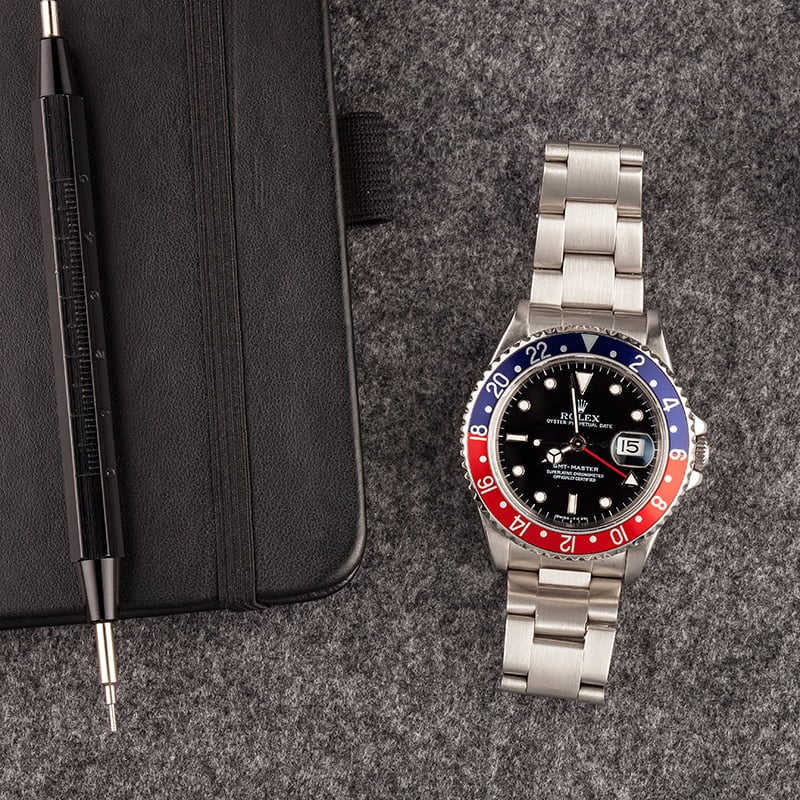 Rolex GMT-Master 'Pepsi' 16700 Steel Oyster