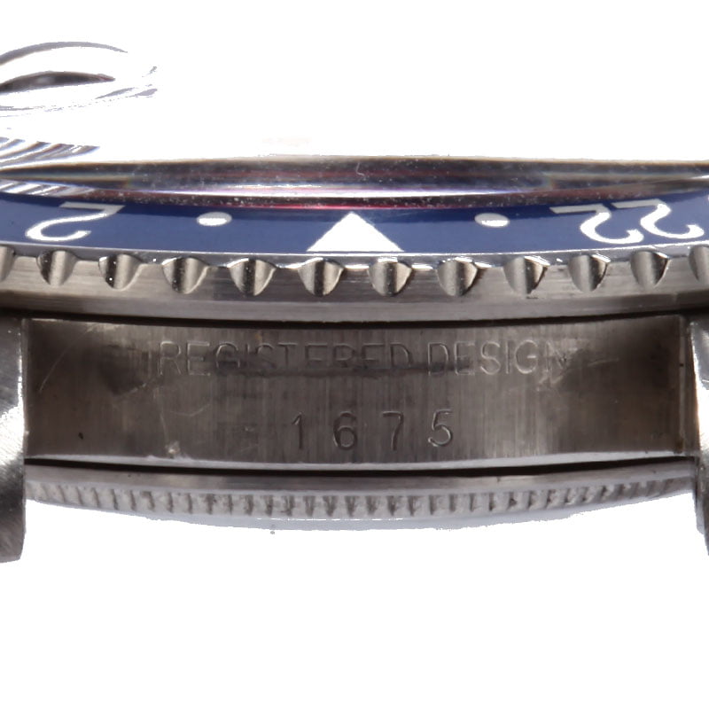 Vintage Pepsi Rolex GMT-Master 1675 Stainless Steel