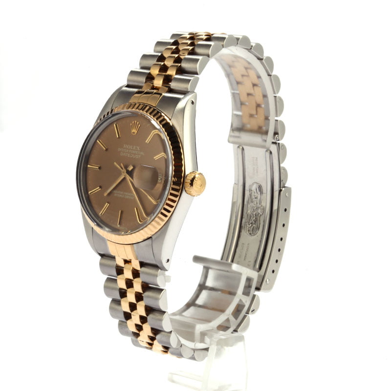Pre-Owned 36MM Rolex Datejust 16013 Champagne Dial