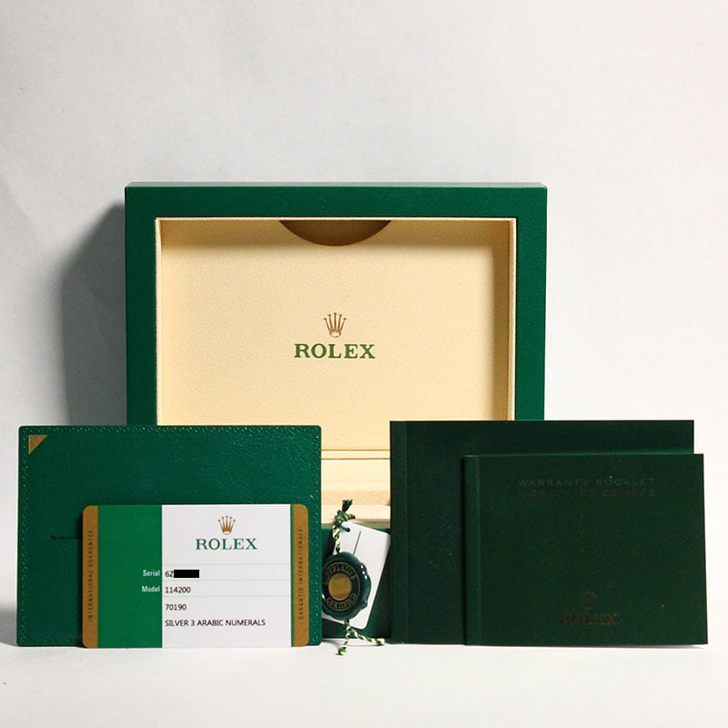 Rolex Oyster Perpetual 114200 Stickered