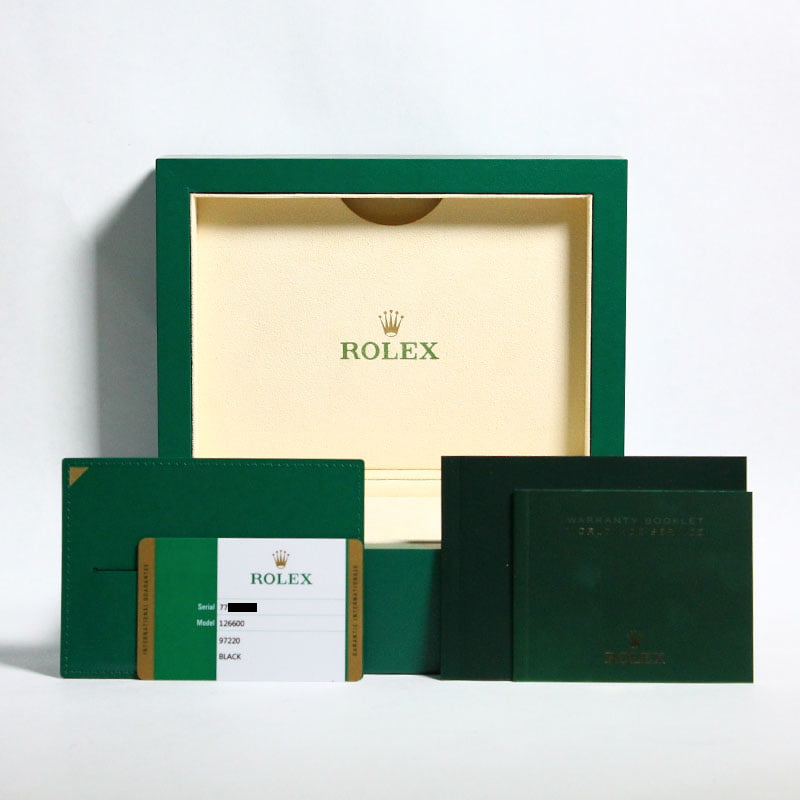 Certified Rolex Sea-Dweller 126600 Red Lettering Model