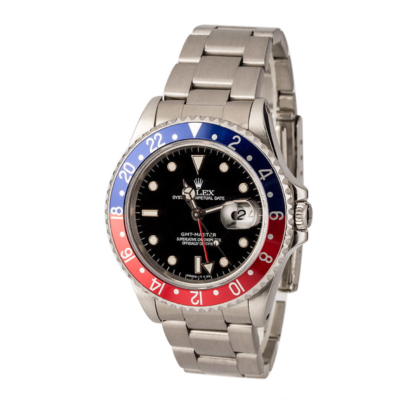 Pre-Owned Rolex Submariner 16700 Pepsi Bezel