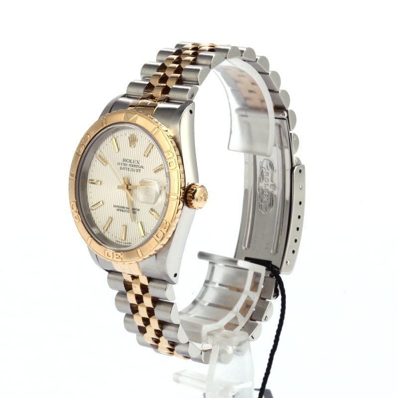 Rolex Datejust 16263 Two Tone Turn-O-Graph