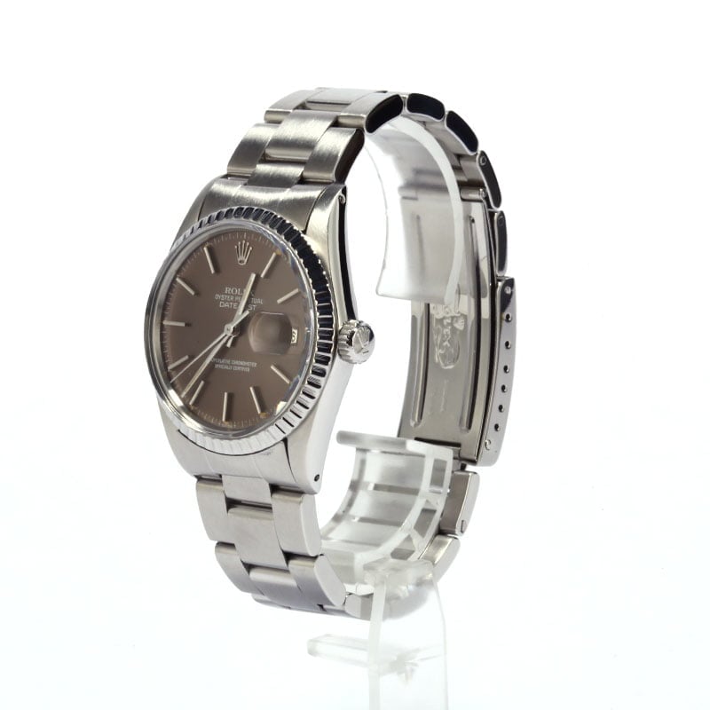 Pre-Owned 36MM Rolex Datejust 16030 Slate