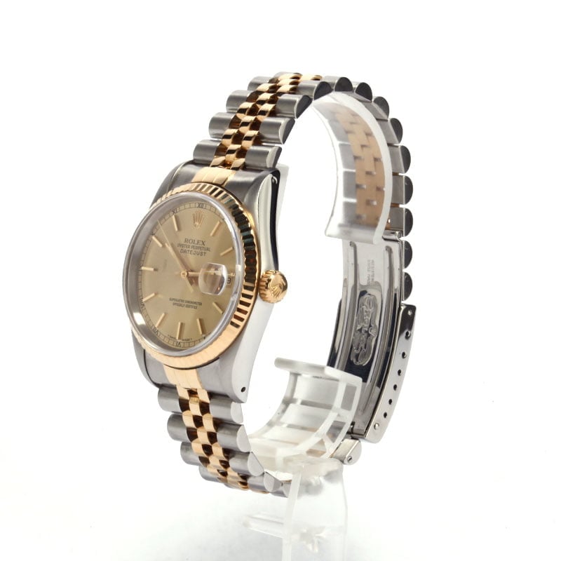 Pre-Owned Men's Rolex Datejust 16233 Two Tone