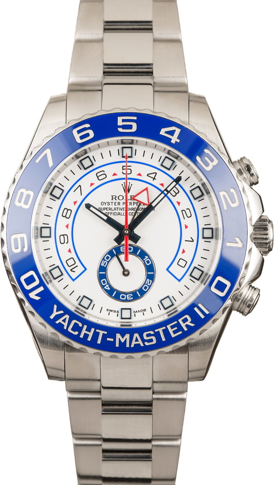 Buy Used Rolex Yacht-Master 116680 | Bob's Watches - Sku: 133142 x