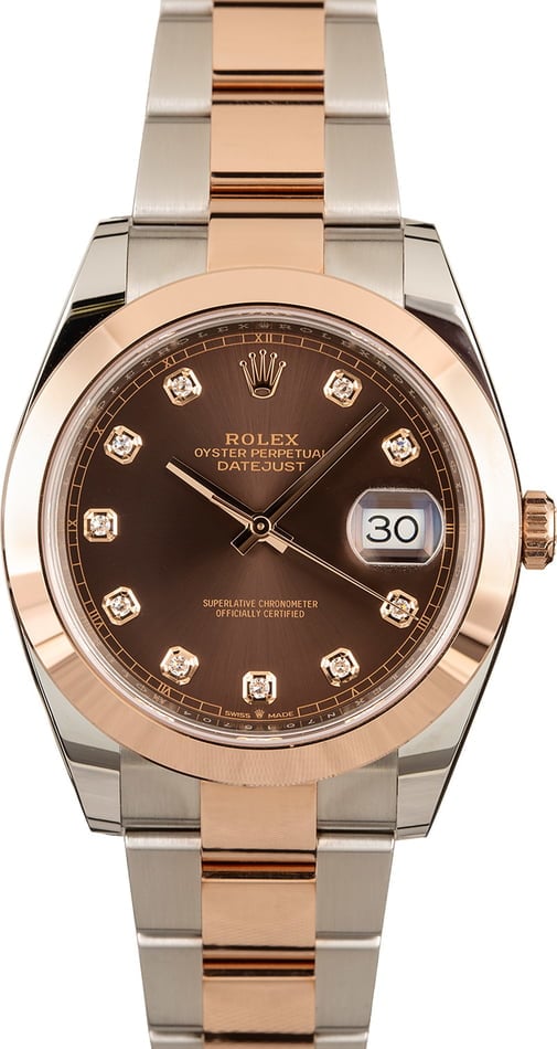 rolex datejust 41 2 tone