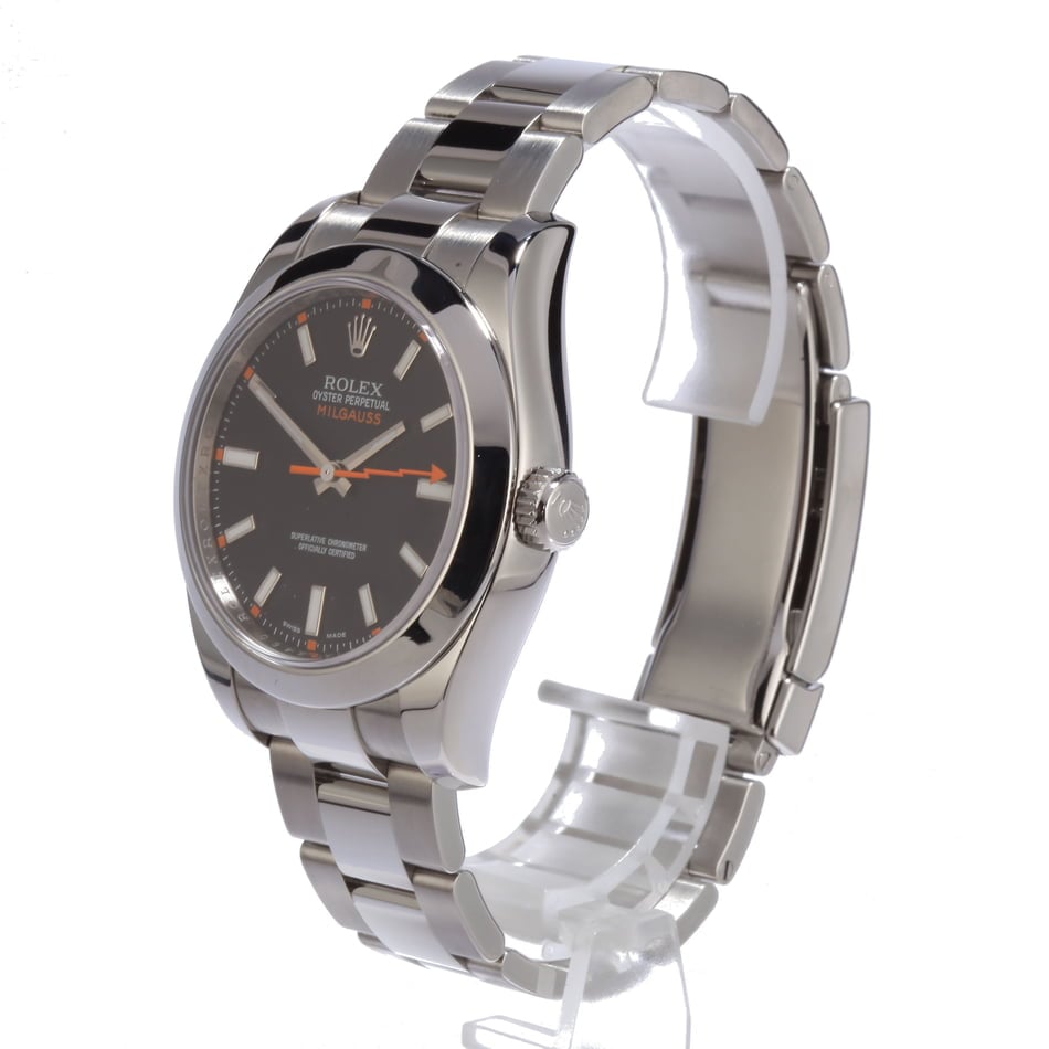 Men's Used Rolex Milgauss 116400 Black