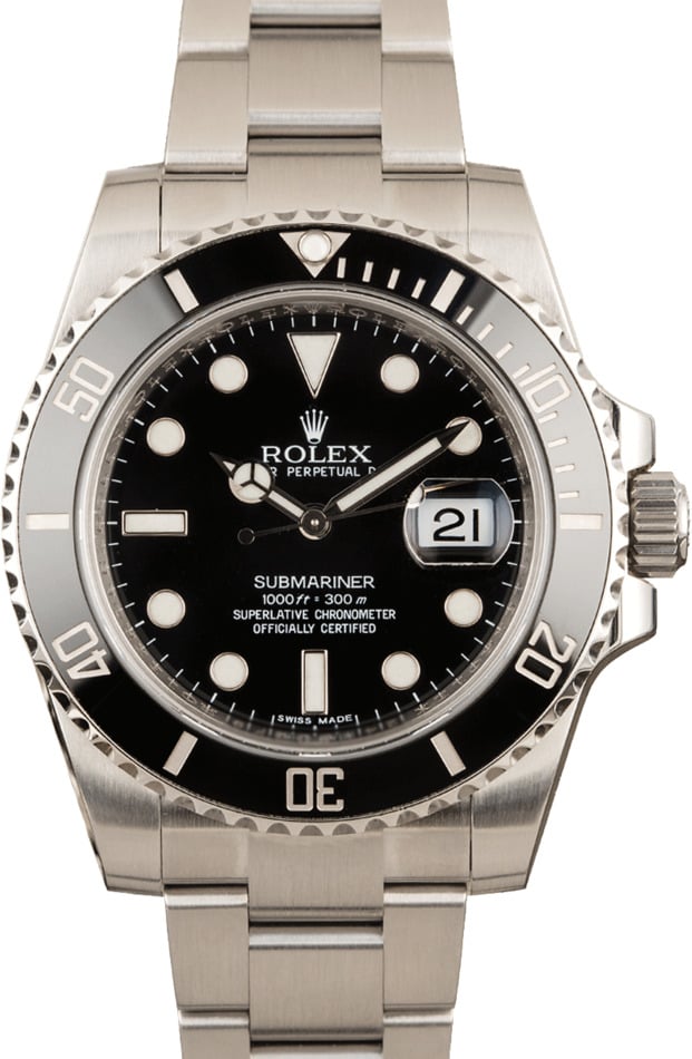 used rolex 40mm