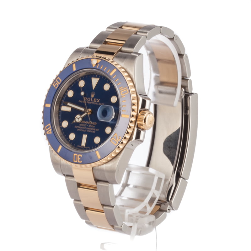 Submariner Rolex 116613LB Sunburst Blue