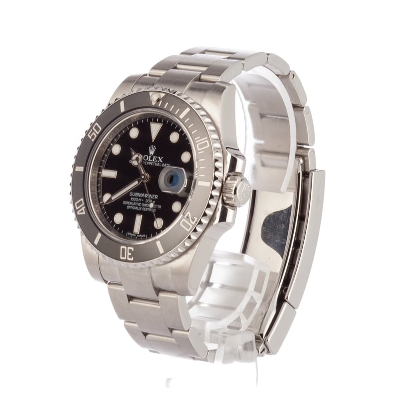 PreOwned Mens Rolex Submariner 116610 Black Ceramic Model