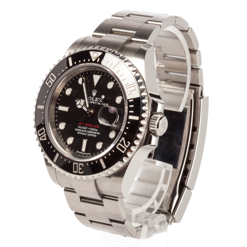 Buy Used Rolex Sea-Dweller 126600 | Bob's Watches - Sku: 137665 x