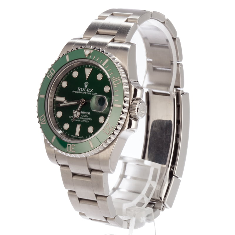 Rolex Submariner 116610V Anniversary Model 'Hulk'