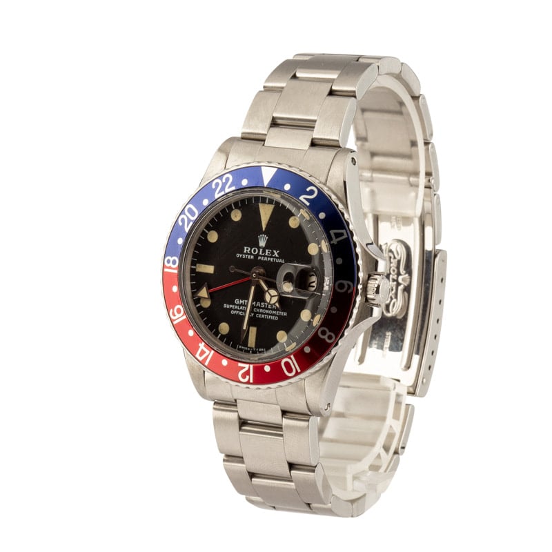 Rolex Vintage GMT 1675 Pepsi Bezel