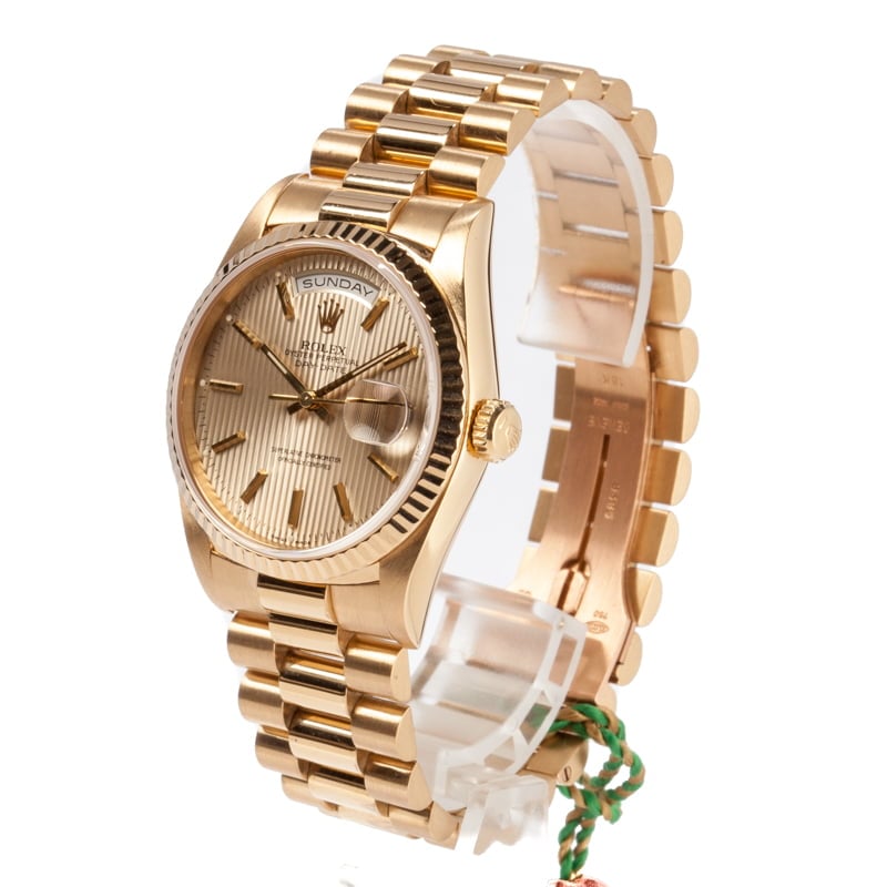 Rolex President 18238 18k Yellow Gold