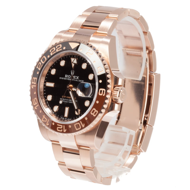 Rolex GMT-Master II Ref 126715 New Everose 'Root Beer' Model