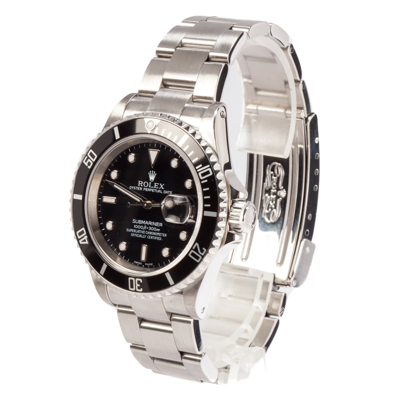 Submariner Rolex 16610 PreOwned