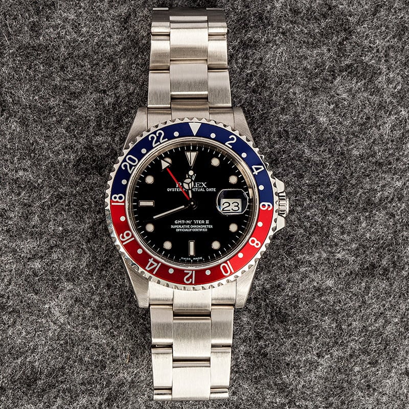 Men's Rolex GMT-Master II Model 16710