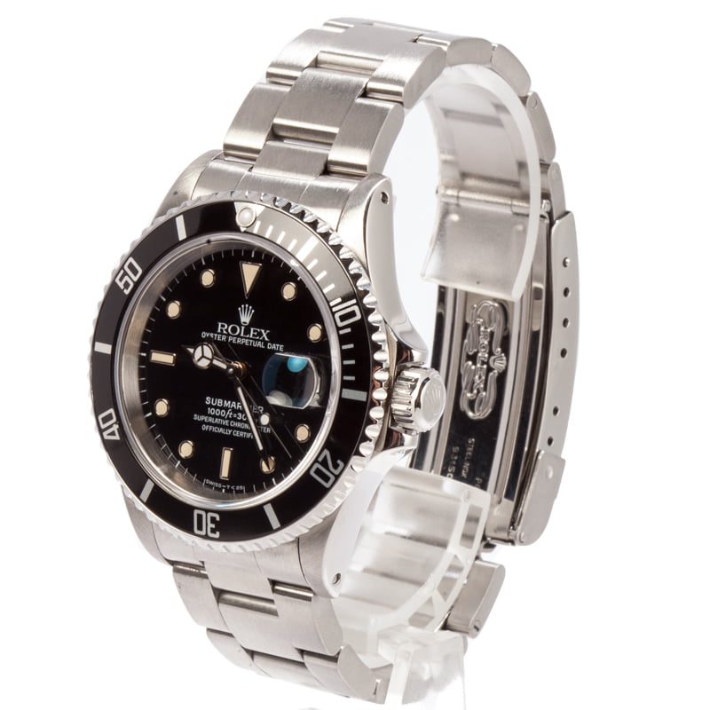 Rolex Submariner Stainless 16610 Oyster Band