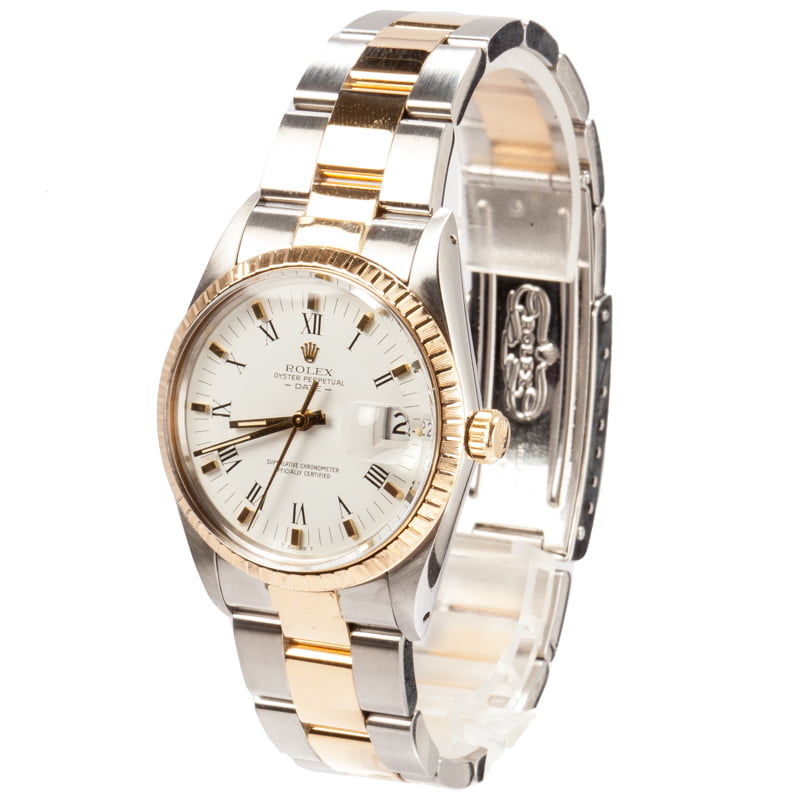 Rolex Date 15053 Two Tone Oyster