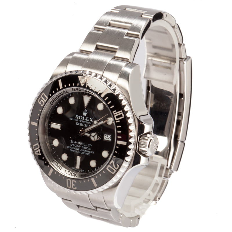 PreOwned Rolex Sea-Dweller DeepSea 116660 Ceramic Bezel