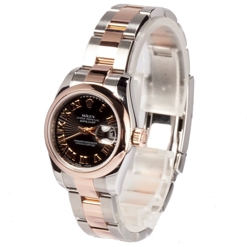 Rolex Lady Datejust 179161 Two Tone Everose Gold