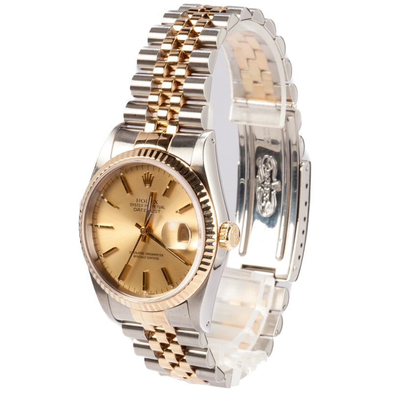 Men's Rolex Datejust 16233 Two-Tone