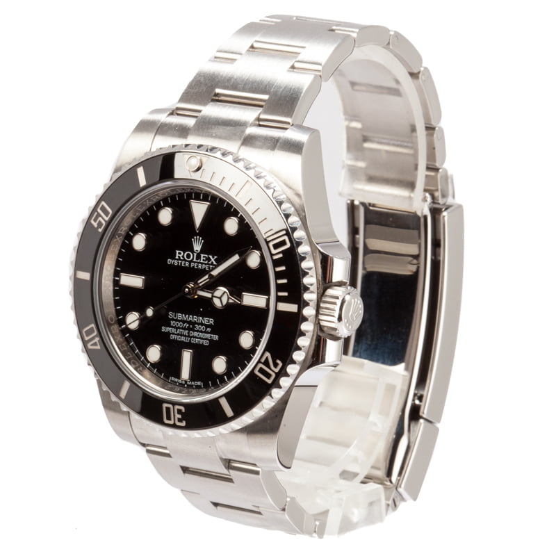 Rolex Ceramic Submariner Ref. 114060 No Date