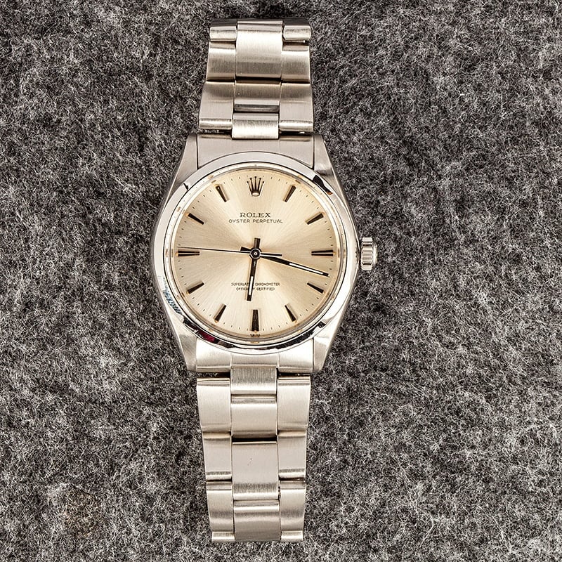 Men's Rolex Air-King 5500 Steel Oyster Bracelet