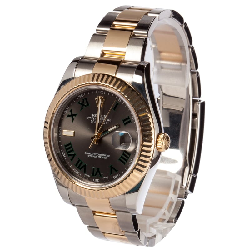 Rolex Datejust 116333 Black Roman