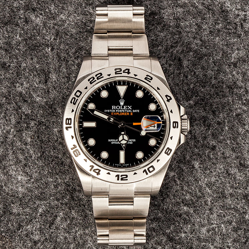 Pre Owned Rolex Explorer II Ref 216570