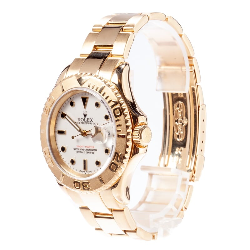 Used Rolex Yachtmaster Yellow Gold 16628