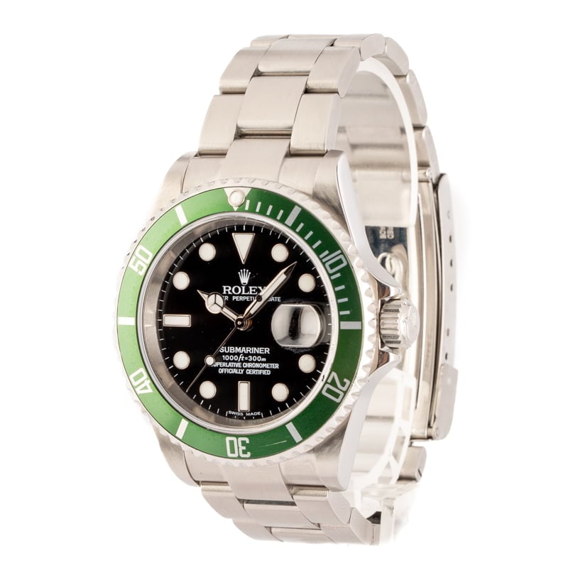 Rolex Submariner Green Anniversary 16610V