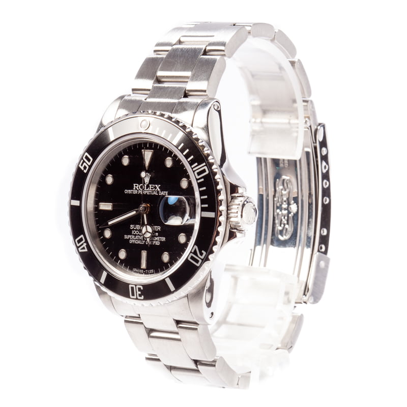 Rolex Black Submariner 16800