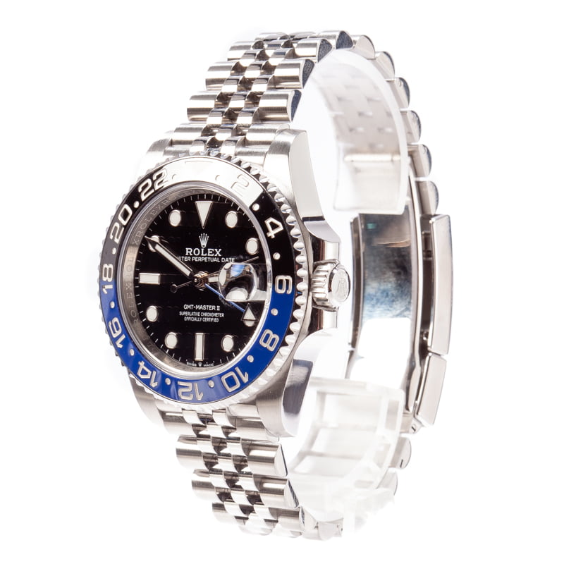 Rolex GMT-Master II Ref 126710 Steel Jubilee 'Batman' watch