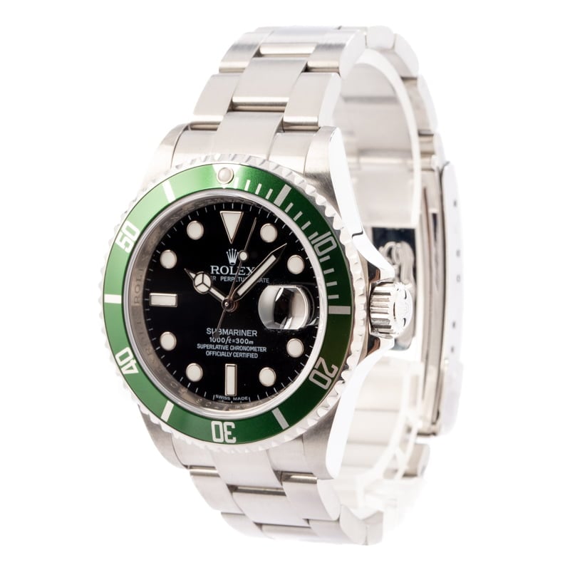 Rolex Submariner 16610V Green 'Kermit' Bezel